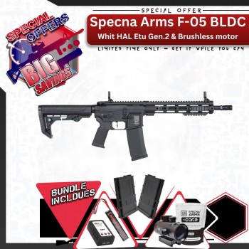 Specna Arms SA-F05-RL FLEX Gen.2 BLDC BUNDLE DEAL 